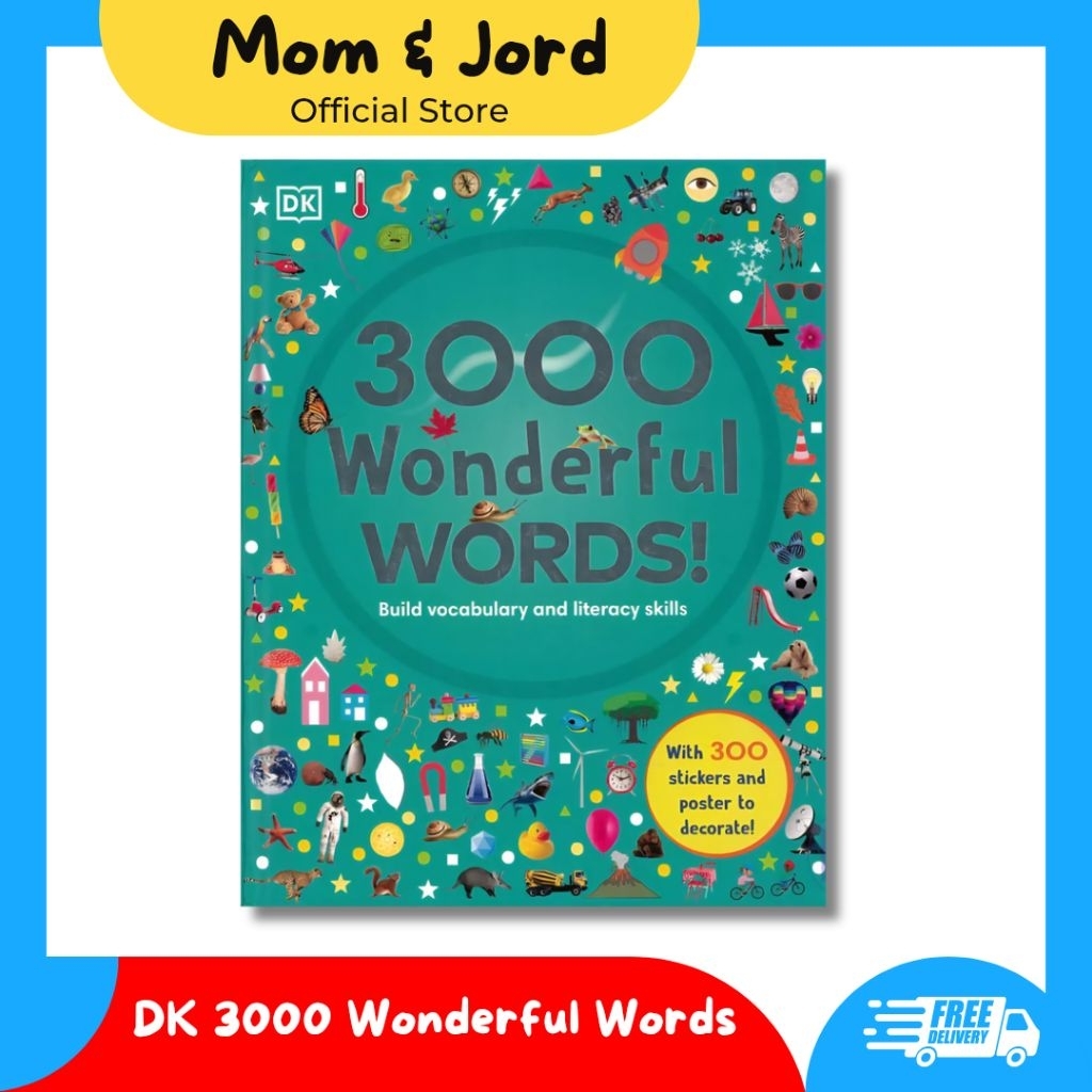 [Mom & Jord] DK 3 in 1 Book 3000 Wonderful Words Kamus Anak