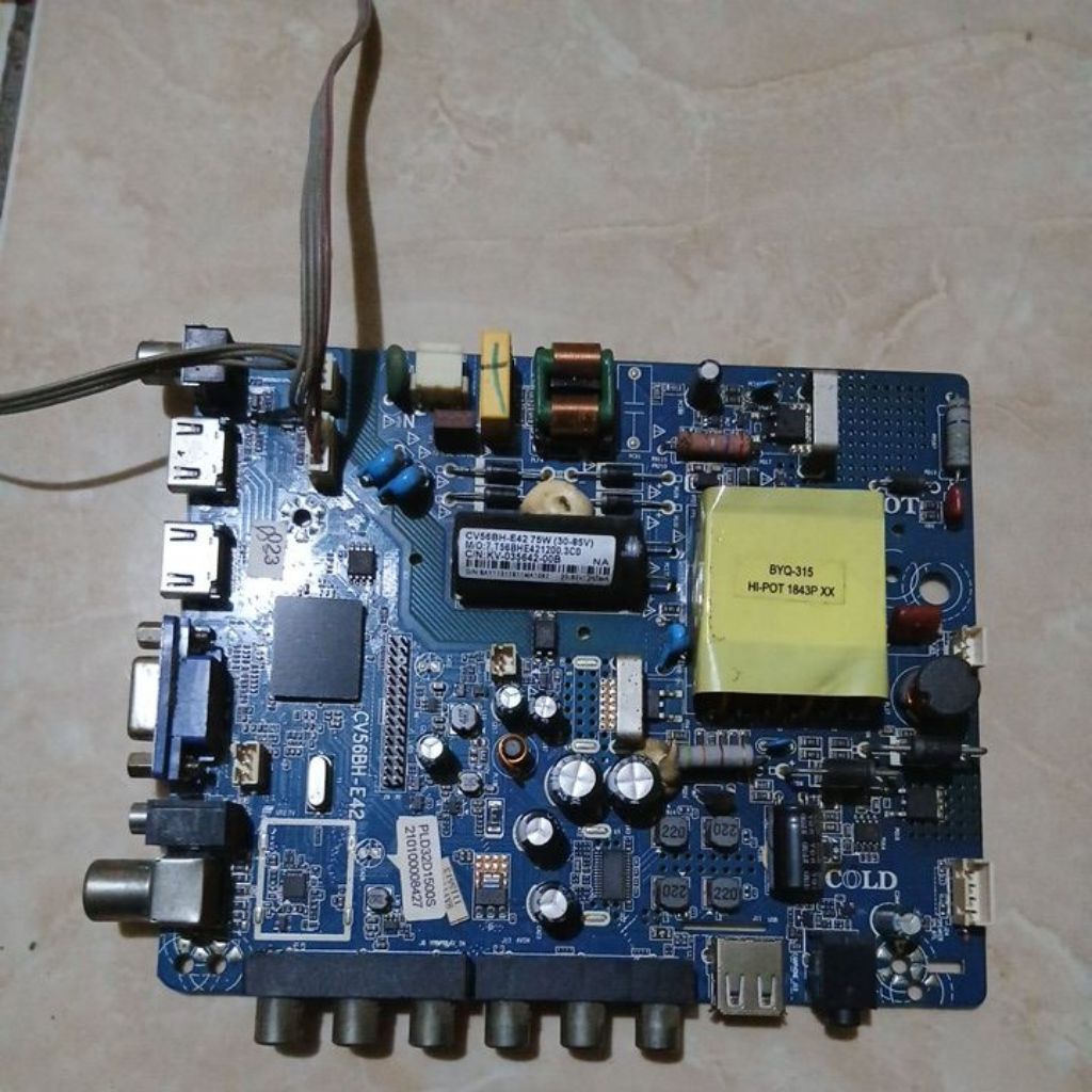 077 Mainboard Motherboard MB Polytron PLD32D1500S pld32d1500s