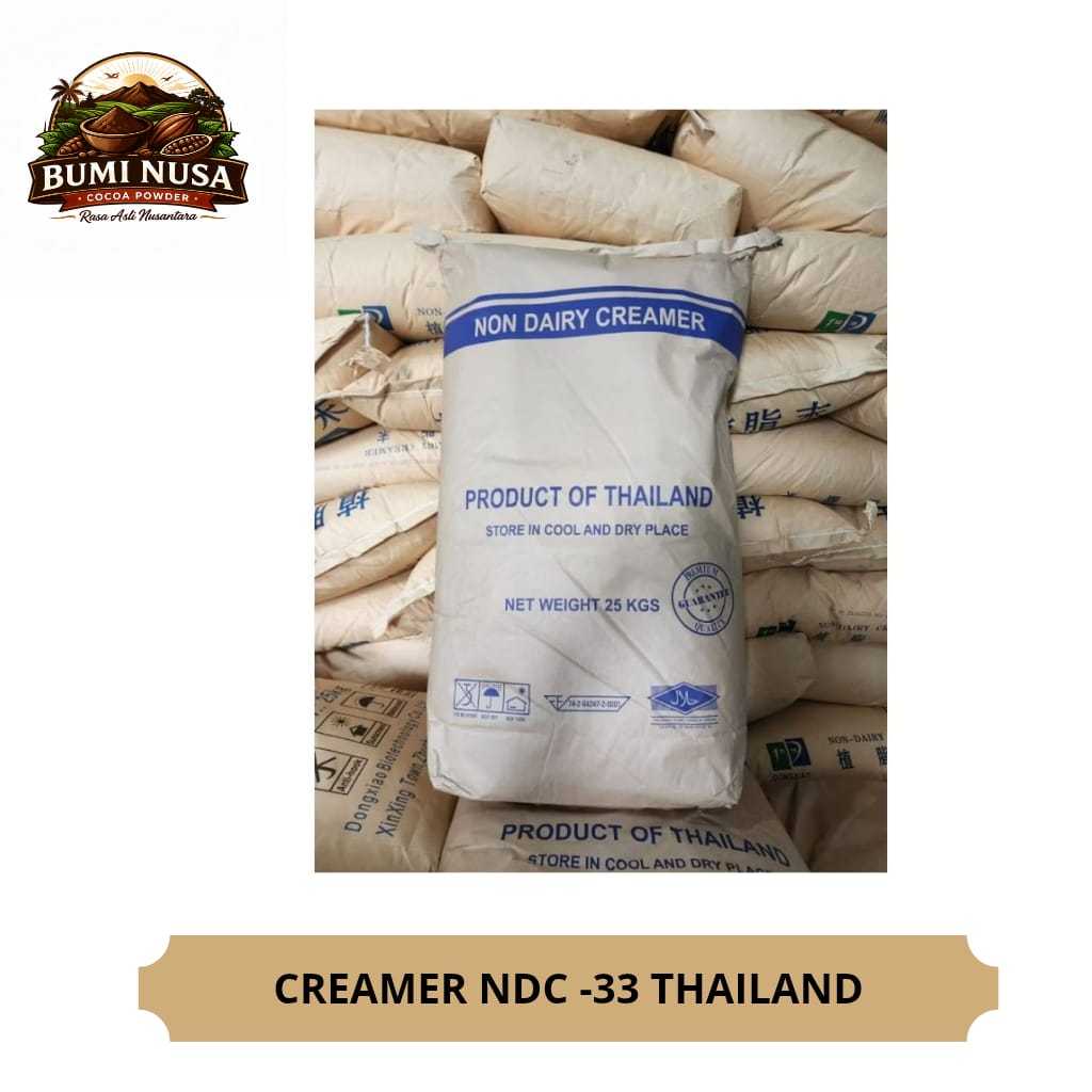 Creamer Thailand Non Dairy Creamer NC-33 Fat 33% PREMIUM repack 10 kg ||CREAMER NDC premium GROSIR