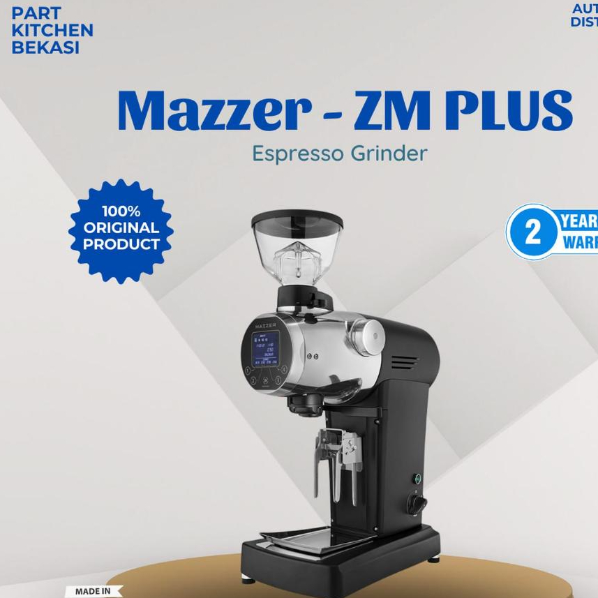 MAZZER - ZM Plus Coffee Grinder |  Grinder Mesin Kopi