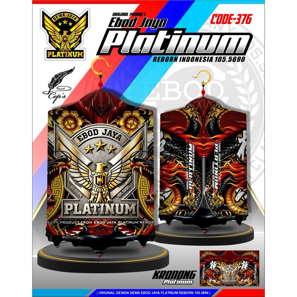 krodong sangkar murai ebod jaya platinum no 2 dm 58 doble layer