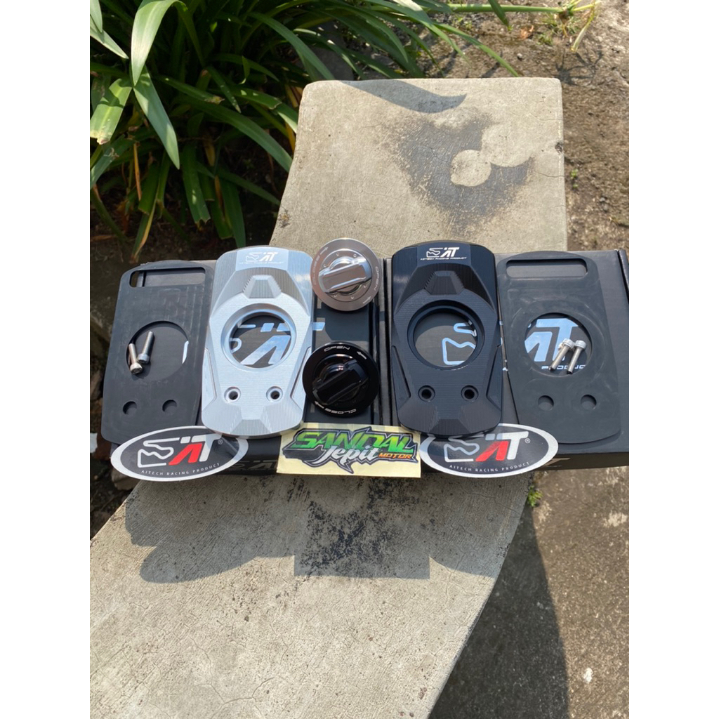 TUTUP TANGKI RX KING AITECH ORIGINAL TUTUP TANGKI FUEL CAP CNC AITECH KEYLESS YAMAHA RX KING TUTUP T