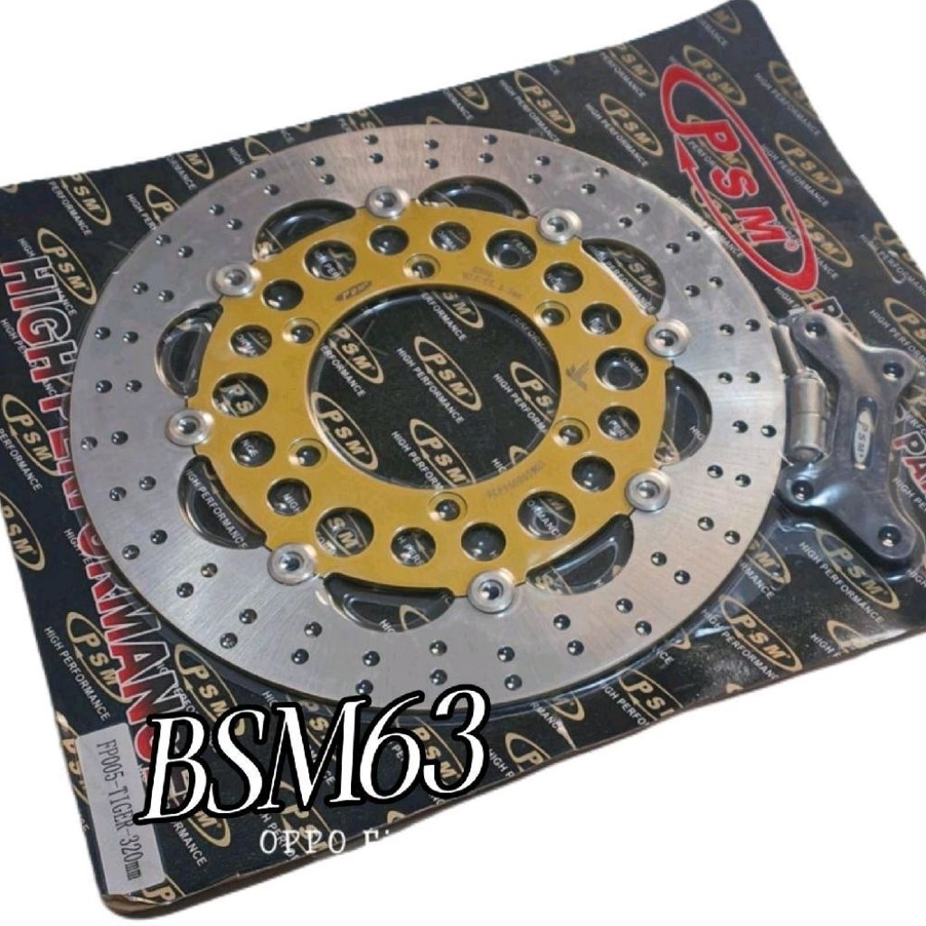 Disc Brake Psm Floating 320mm Tiger old Cb 150 Old Verza Megapro new / Cakram Depan Psm Cb 150r old 