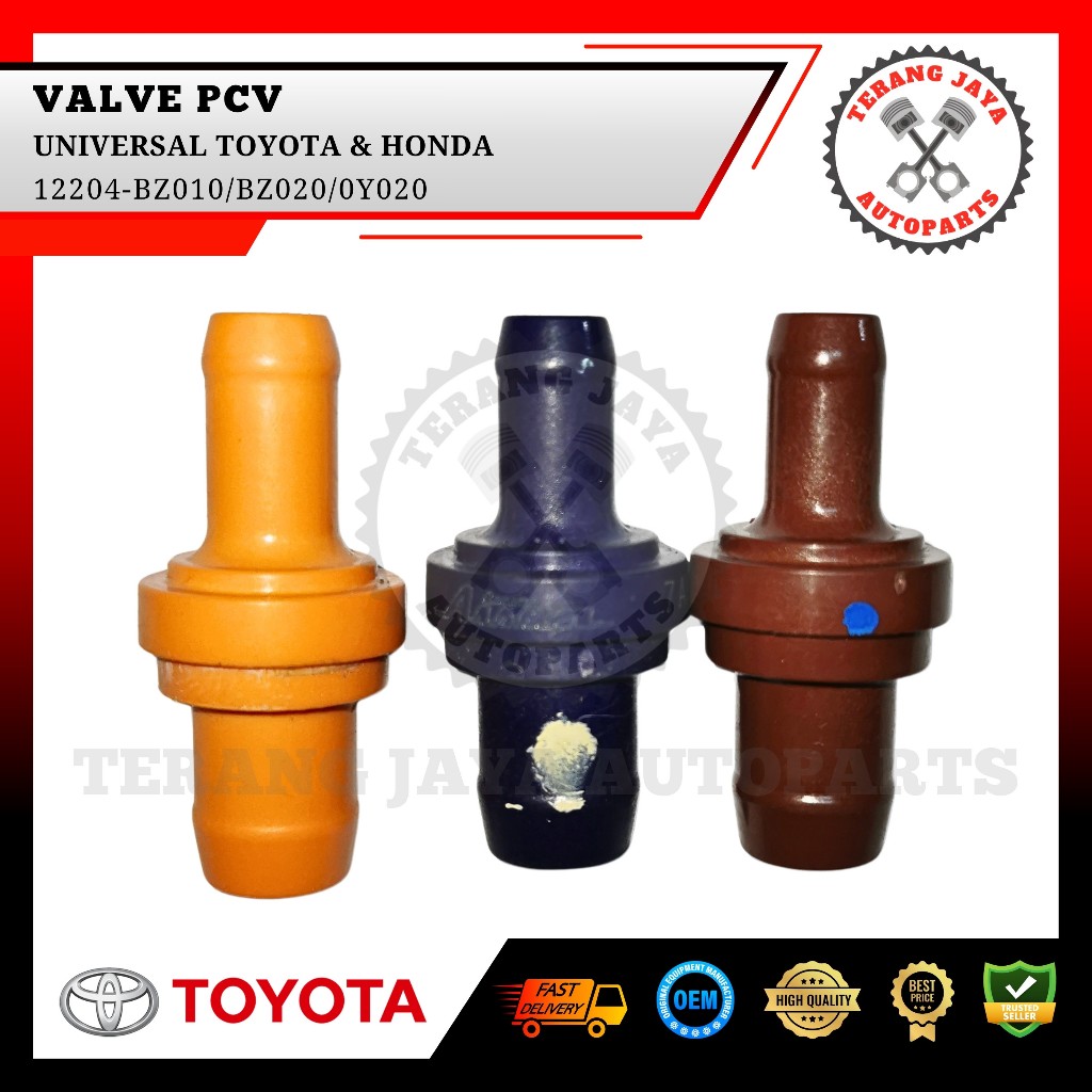 Valve Sub-Assy, Ventilation/Valve PCV UNIVERSAL TOYOTA & HONDA 12204-BZ010/BZ020/0Y020 ASLI