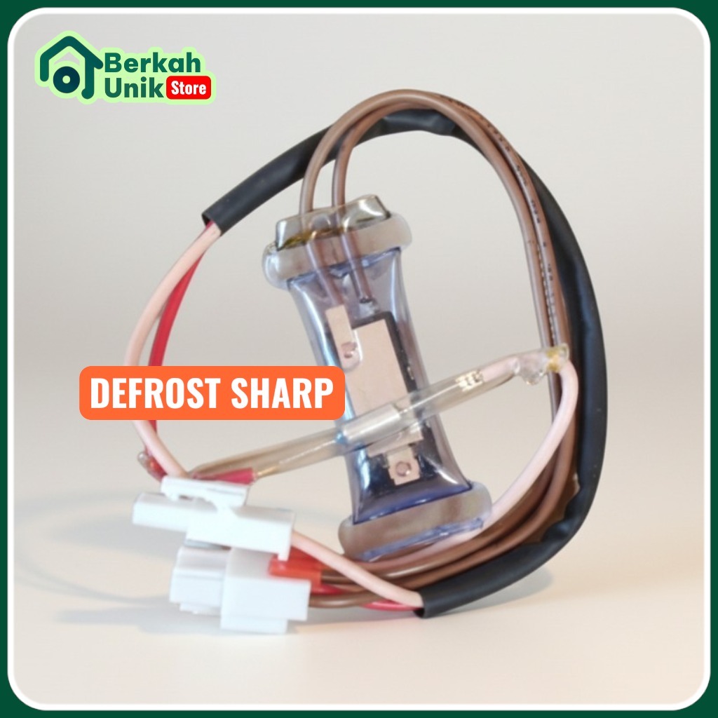 Defrost Kulkas Sharp 2 Kabel Kualitas Premium / Bimetal Defrost Sharp 2 Kabel Komponen Kulkas 2 Pint