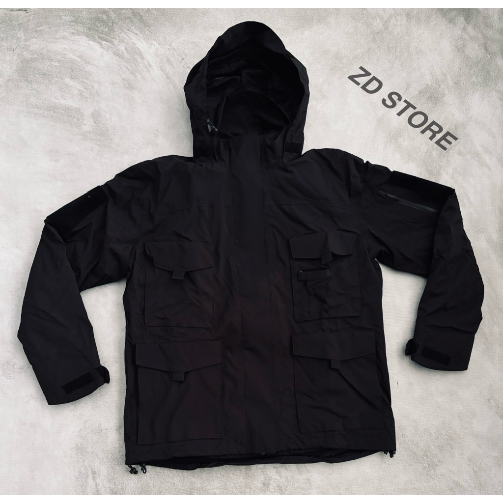Jaket TACTICAL HITAM BRIMOB Tahun 2024/Jaket BRIMOB HITAM TEBAL/Jaket BRIMOB TACTICAL