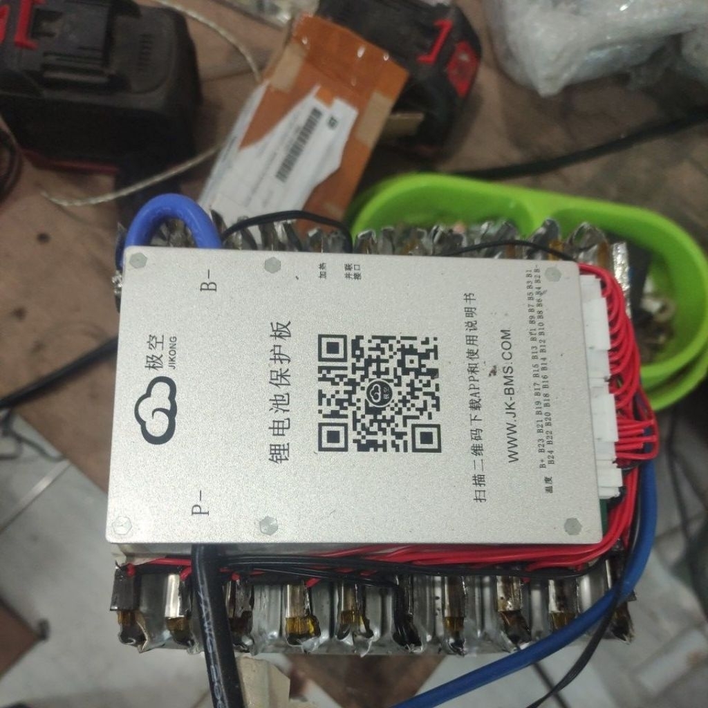 baterai 60v 25 ah 20cel lifepo4
