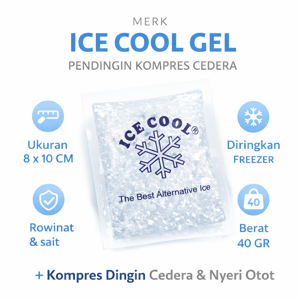 Ice Jel Pengawet Es Batu Ice Pack Gel Air Cooler Es Gel Pendingin