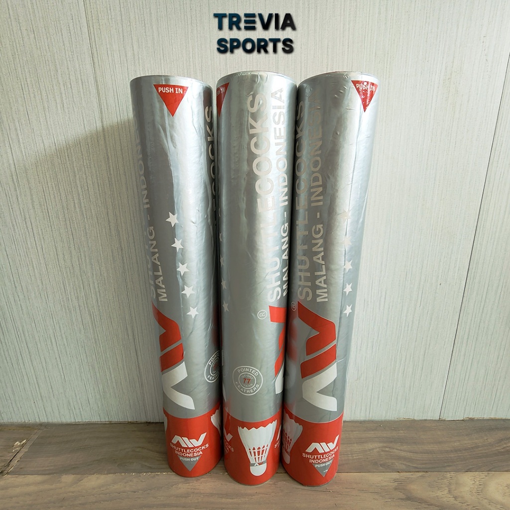 Shuttlecock AW silver / Bola Badminton Bulu Tangkis AW SILVER ORIGINAL