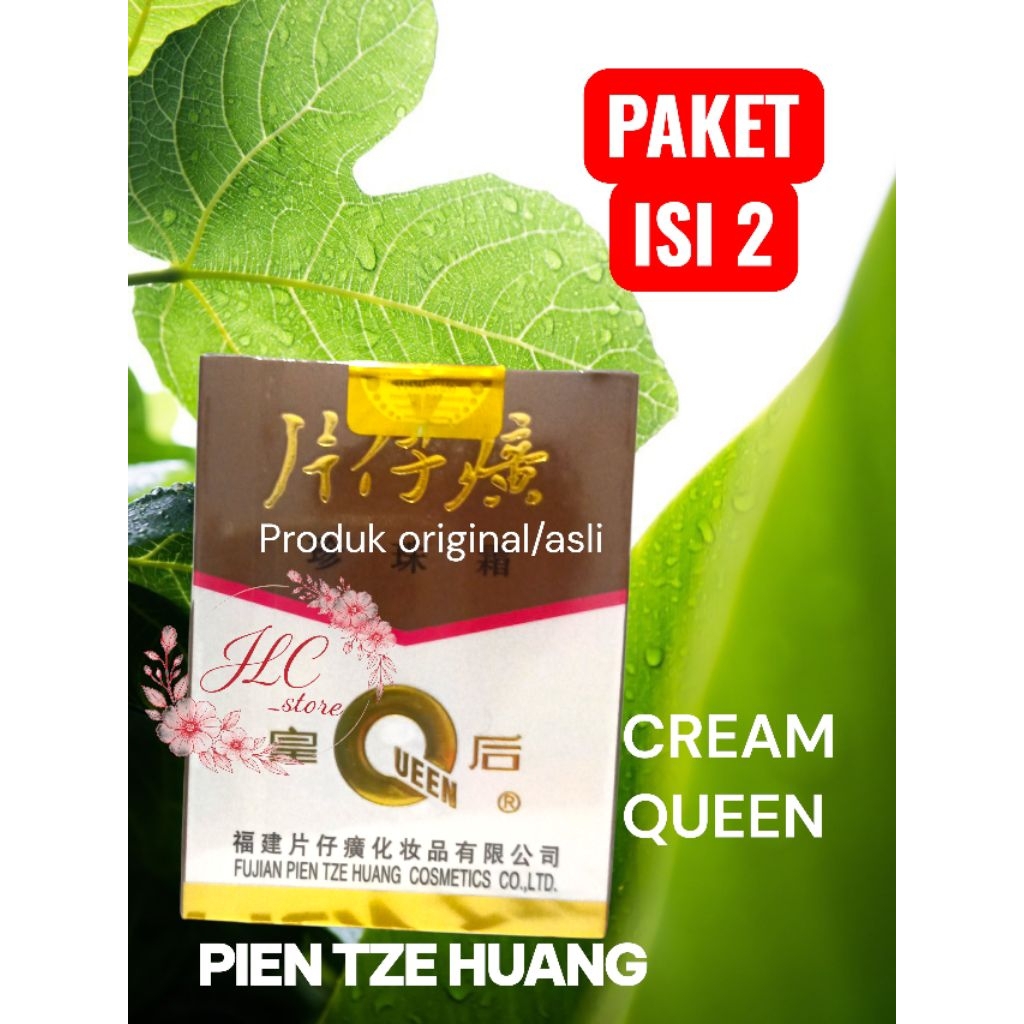 (PAKET ISI 2 ) CREAM PIEN TZE HUANG- PEARL CREAM- CREAM QUEEN ORIGINAL/ASLI