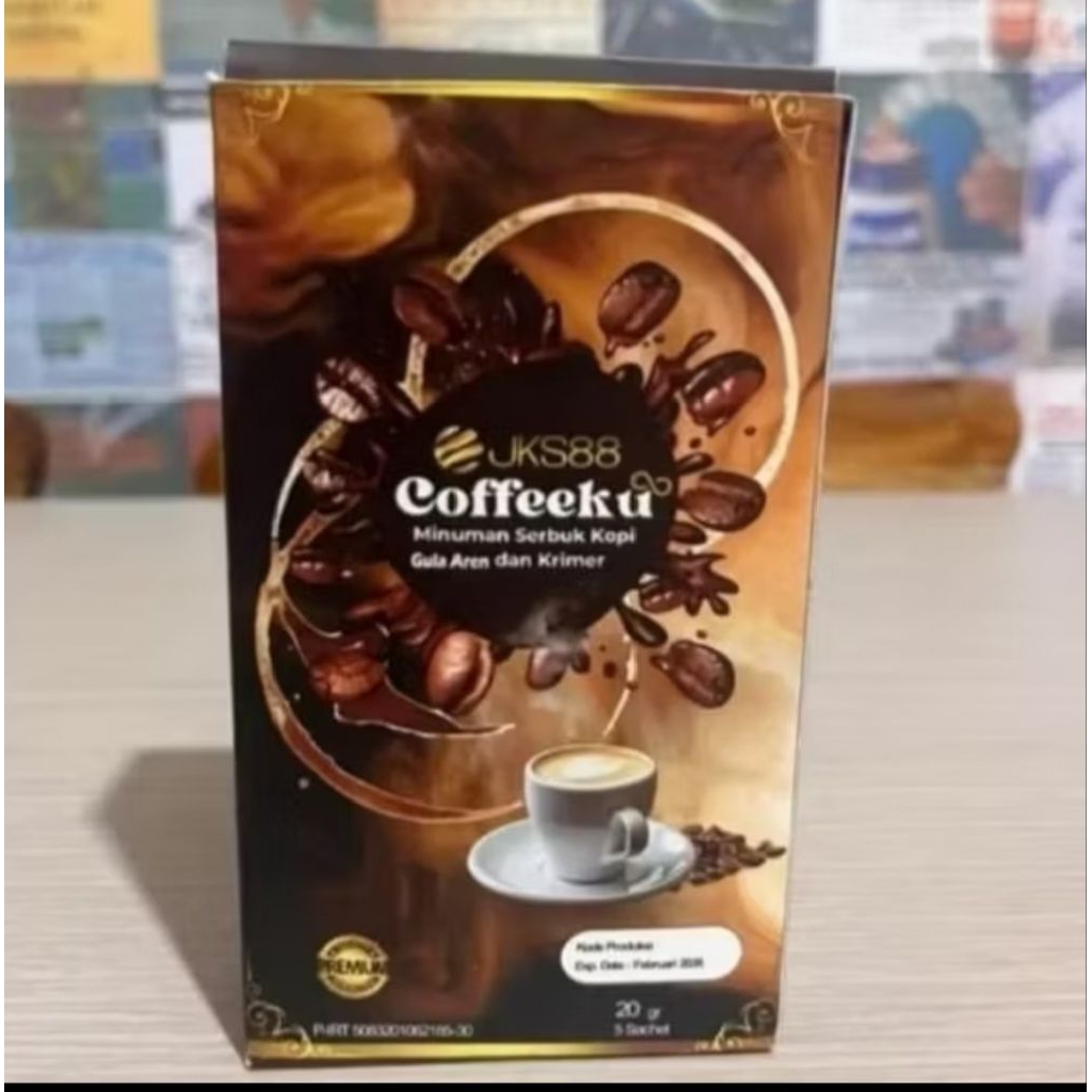 COFFEEKU JKS88 ORIGINAL KEMASAN BARU KOPI SAYANG COFFEE SAYANG (1BOX)