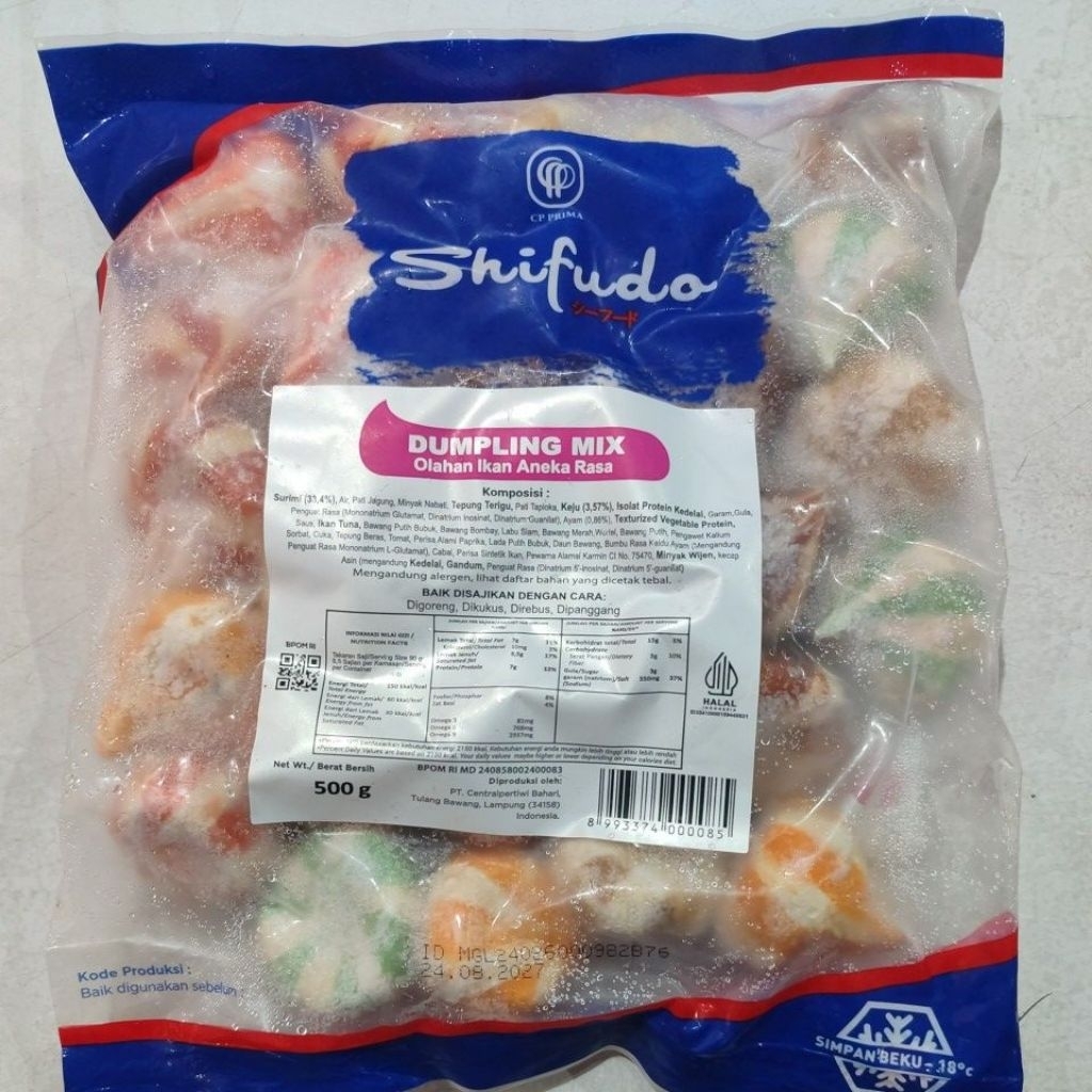 Shifudo Dumpling Mix 500g Frozen Food