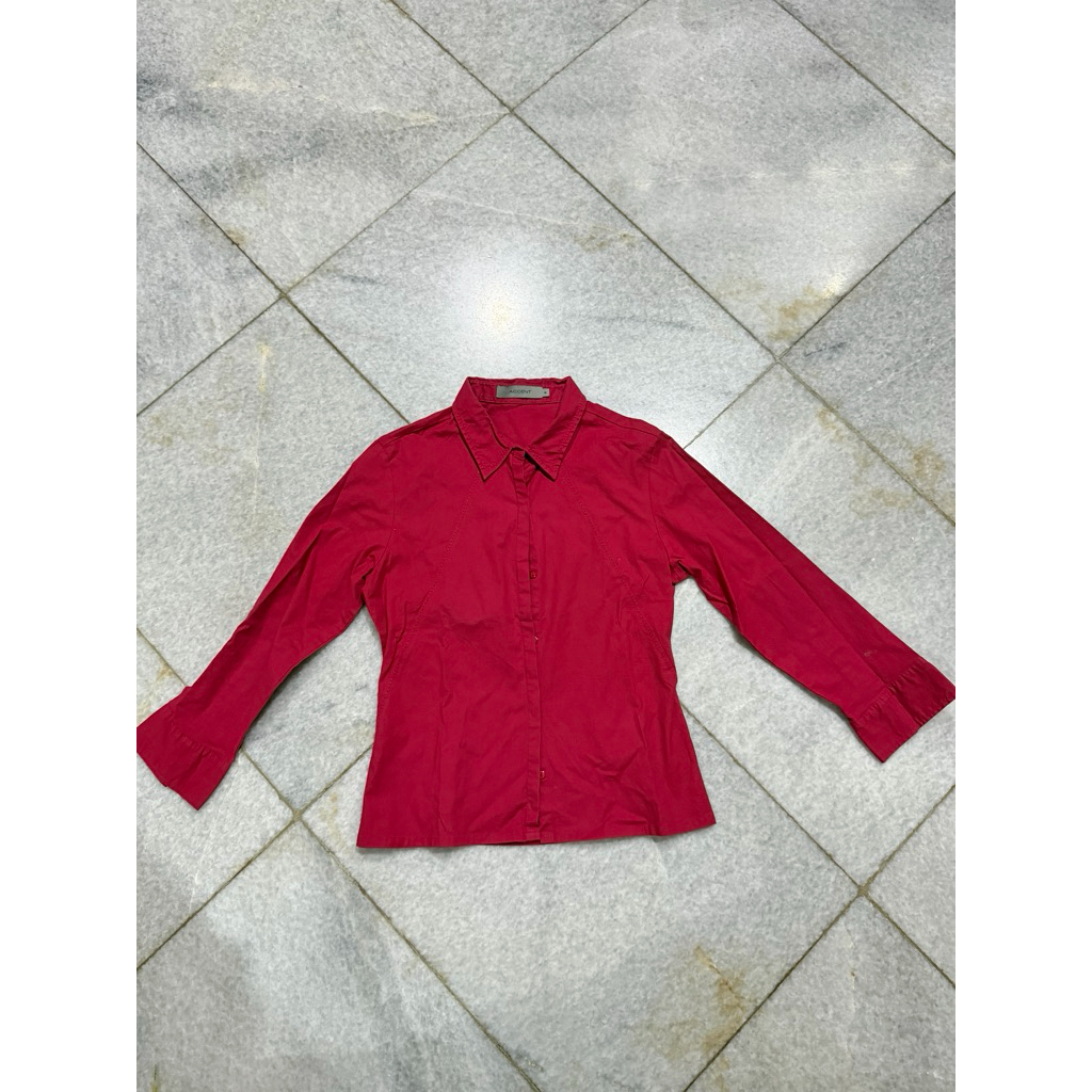 Kemeja Merah Baju wanita