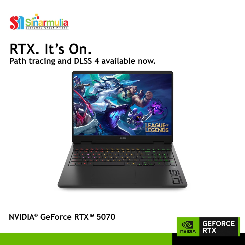 HP OMEN 16 NVIDIA® GeForce RTX™ 5070 - Ryzen AI 9 365 1TB SSD 32GB Win11+OHS - ap0197AX