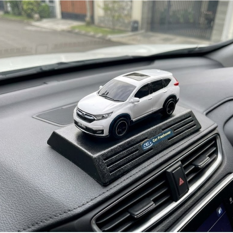 (Crv Turbo Prestige 2016 - 2020) Skala 1 : 45 Resin Crystal 13x8cm Pajangan Interior Miniatur Mobil