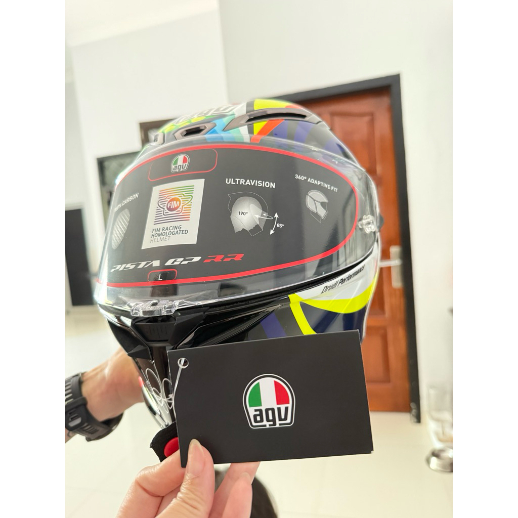 helmet agv vr46 soleluna 2020