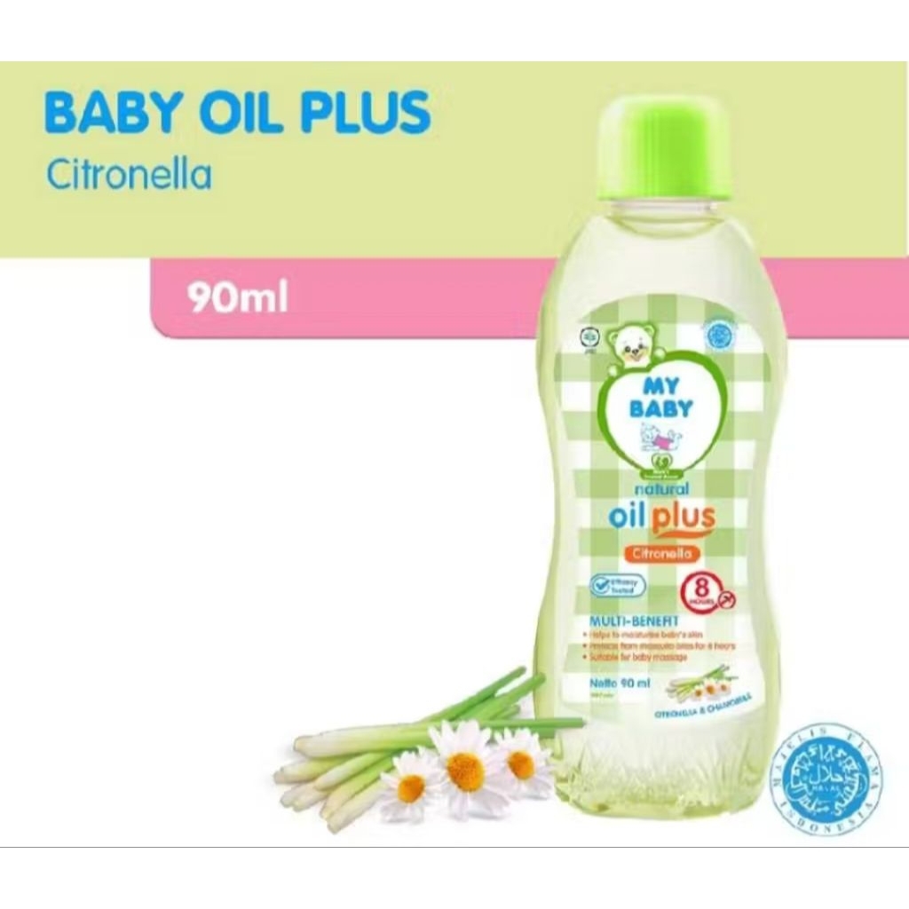 MY BABY Oil Plus Citronella 90ML MyBaby Baby Oil