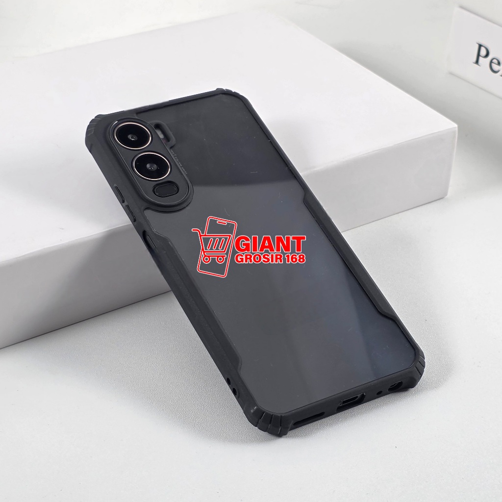 ITEL CITY 200 ITEL CITY 100 CASE ARMOR FUSION SHOCKPROOF TRANSPARENT CASE ITEL CITY 200 ITEL CITY 10