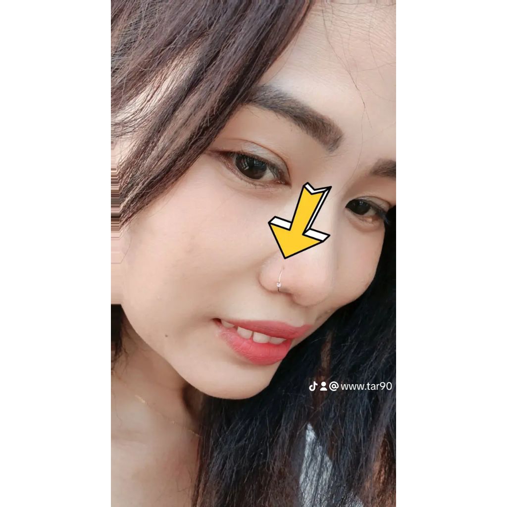 1 buah tindik hidung /tindik hidung india/tindik hidung jodha