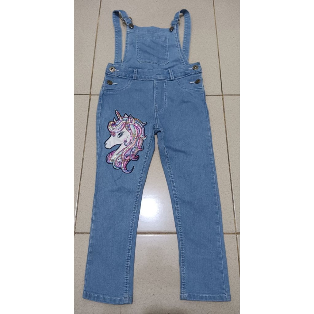 Overall Jeans Anak Perempuan