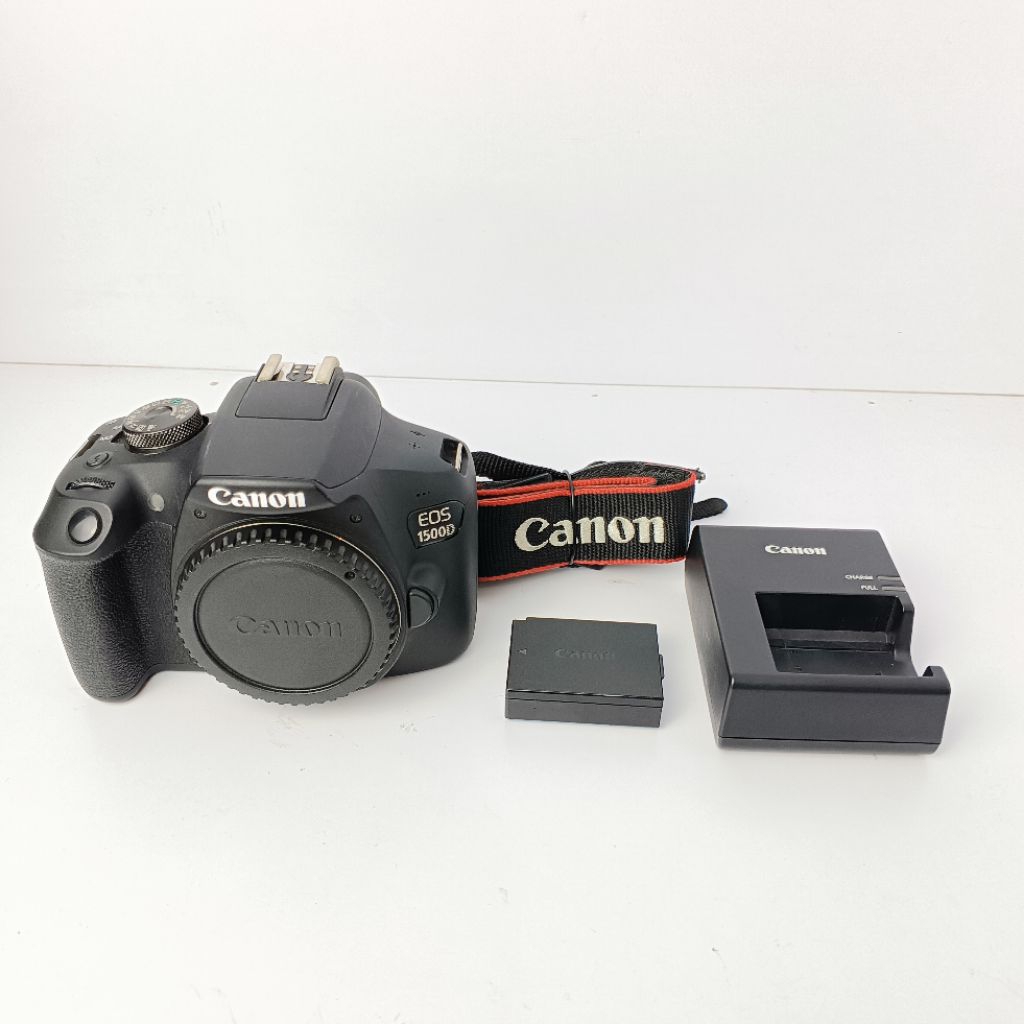 Kamera DSLR Canon Eos 1500D Body Only - Second Mulus