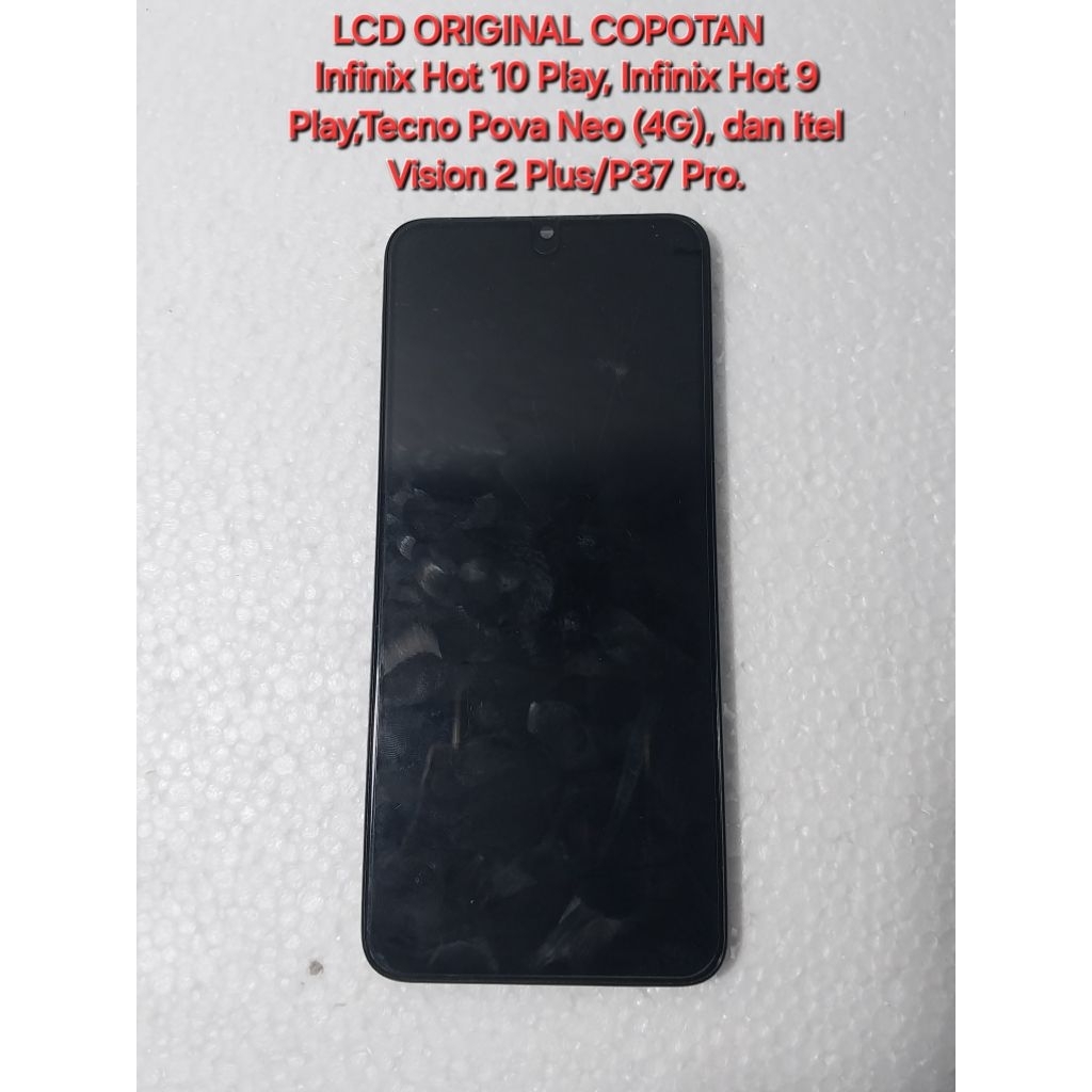 LCD + FRAME INFINIX HOT 9/10/11 PLAY / X688 COPOTAN ORIGINAL