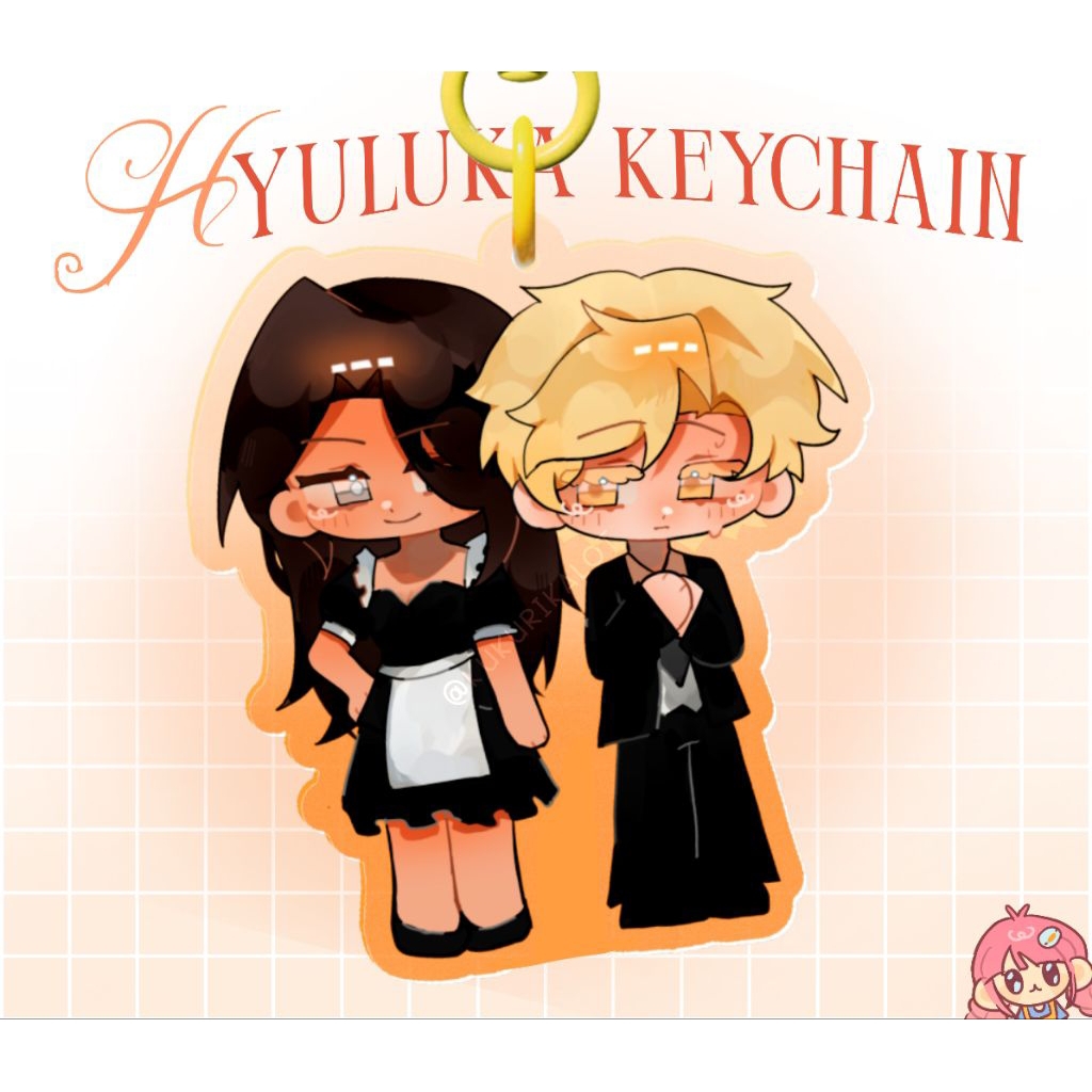 KUKURIKALOT | [ ALNST ] MiziSua IvanTill HyuLuka Translucent Keychain
