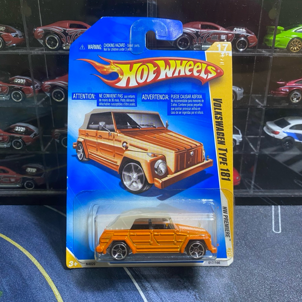 Hot Wheels Volkswagen Type 181 Orange
