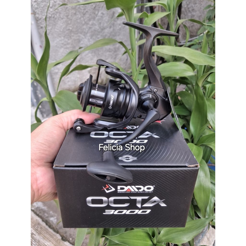 REEL DAIDO OCTA BRASS GEAR POWER HANDLE NEW 2000 3000