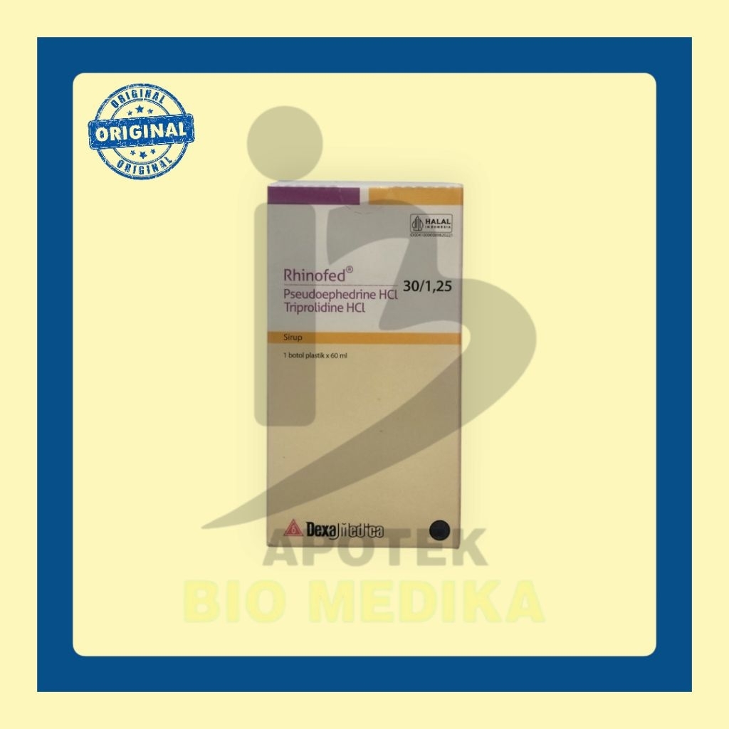 RHINOFED SIRUP OBAT PILEK ANAK