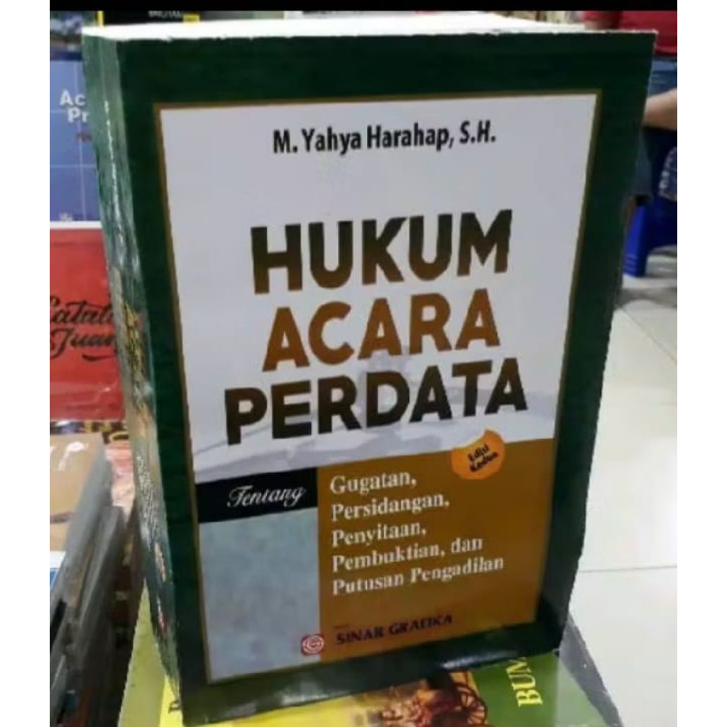 Buku hukum acara perdata - yahya harahap