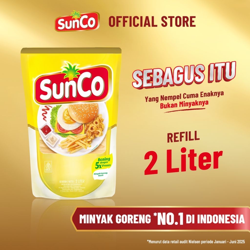 Minyak Goreng Sunco 1 Karton 2 Liter