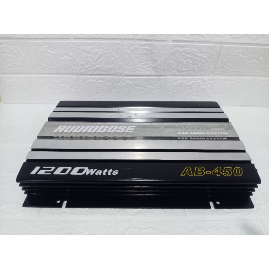 Power Audiobose 4chanel AB-450 1200watts V12