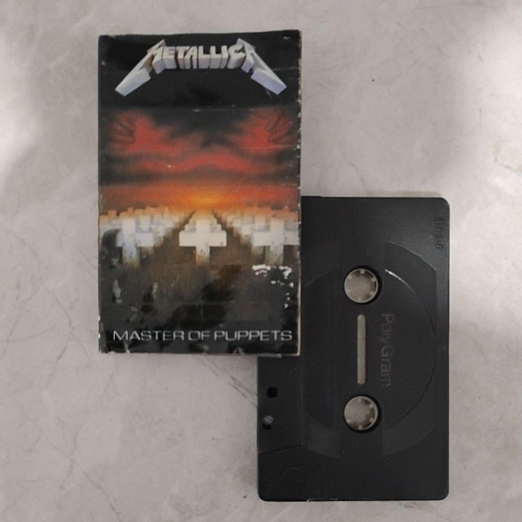 Kaset metallica - master of puppets