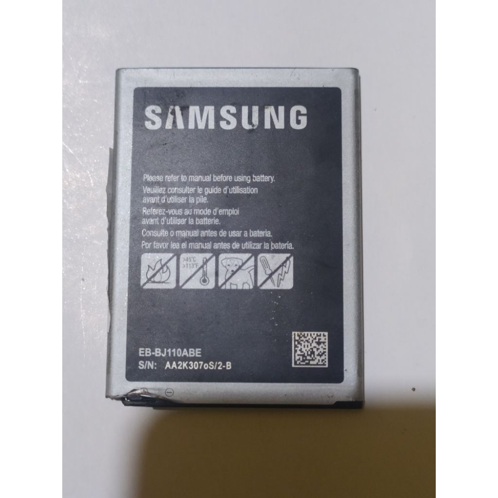 baterai Samsung j1 ace second original cabutan