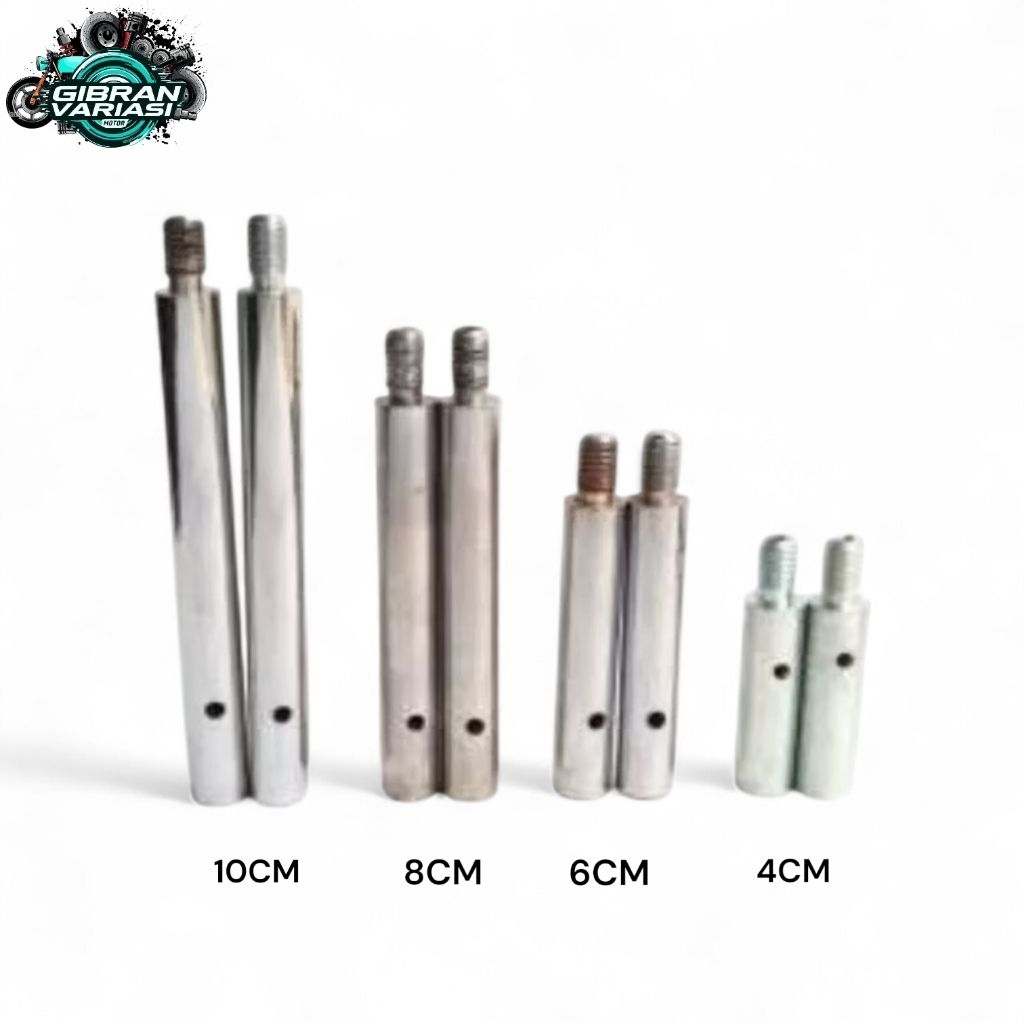 peninggi shock depan suling shock sulingan skok depan harga sepasang pnp vario beat mio pcx