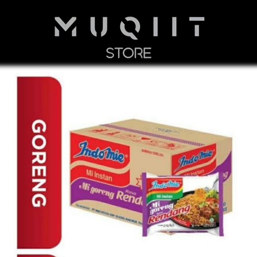 INDOMIE Goreng Rasa mie Rendang isi 40 (1 kardus)