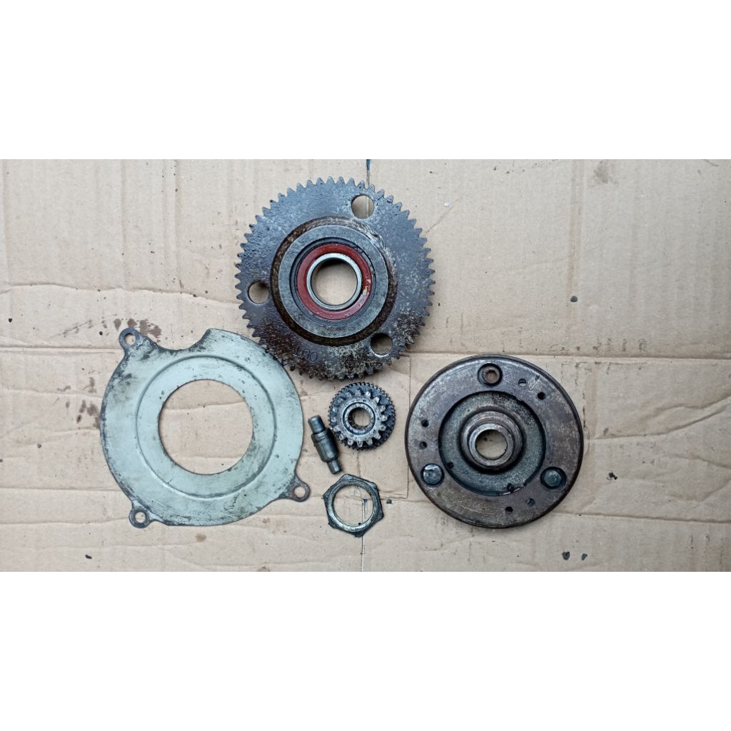 Dobel stater Set gigi penghantar one way wanwai kymco easy 100 free lx Original