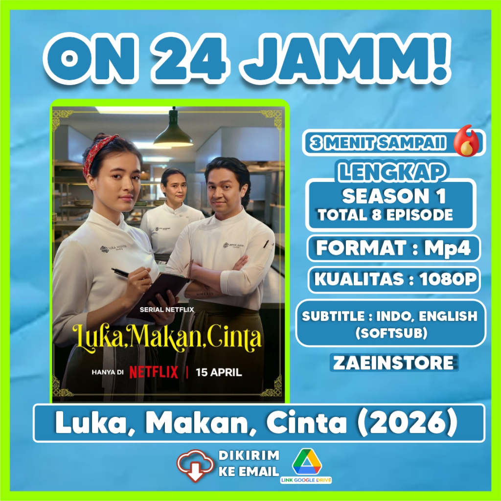 Luka Makan Cinta (2026) Gugeldrive 1080p+ 8 episode FULL HD drama indonesia bluray kuasa gelap film 