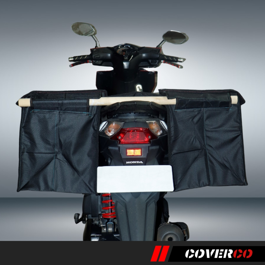 Tas Motor Anti Air Tebal Kuat Tas Obrok Pos Kurir Keranjang Motor