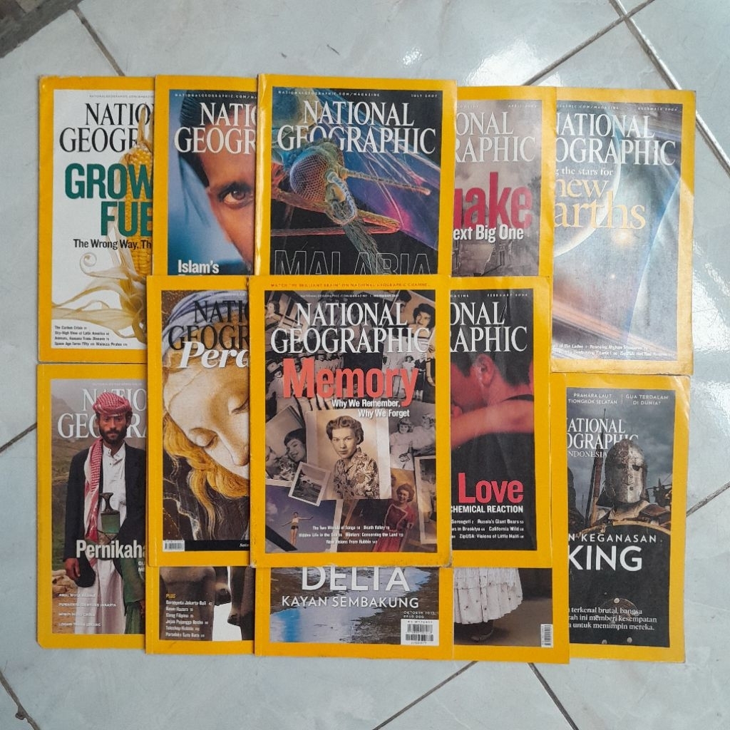 Sepaket Majalah National Geographic