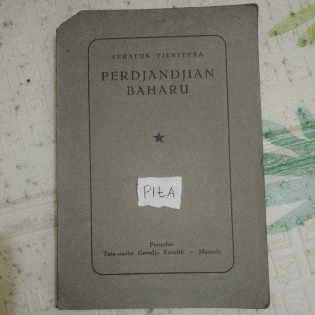perdjandjian baharu