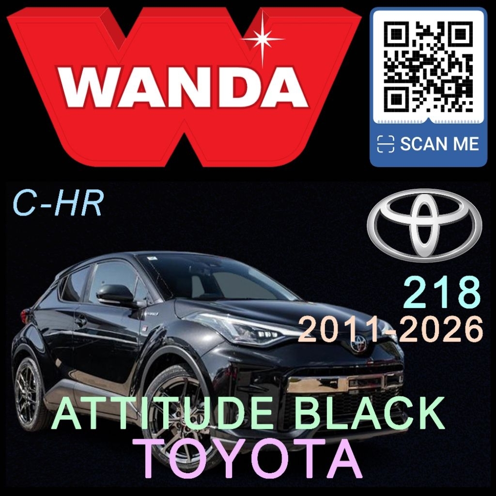 Cat Wanda Toyota Attitude Black 218
