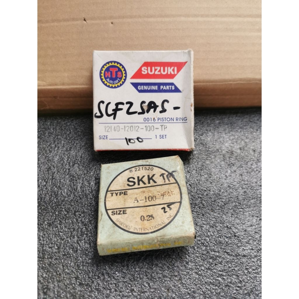 Ring Piston Seher A100 Gp100 Tipis Os Oversize 25 100 HTS
