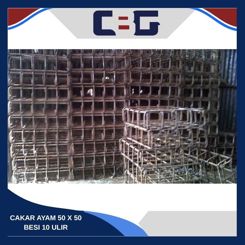 CAKAR AYAM 50X50 BESI 10 MM