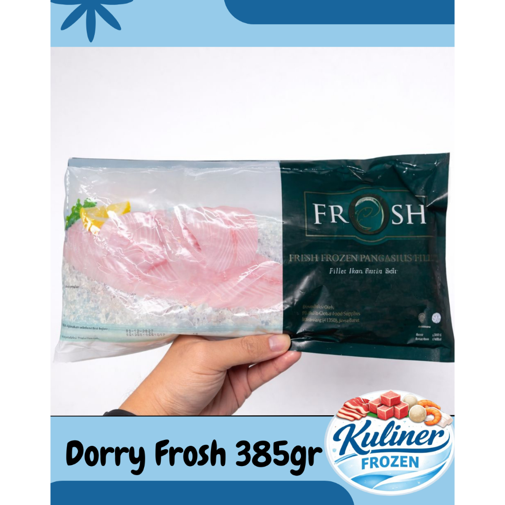 Frosh Dory Fillet 385gr | Frozen Ikan Dory Fillet