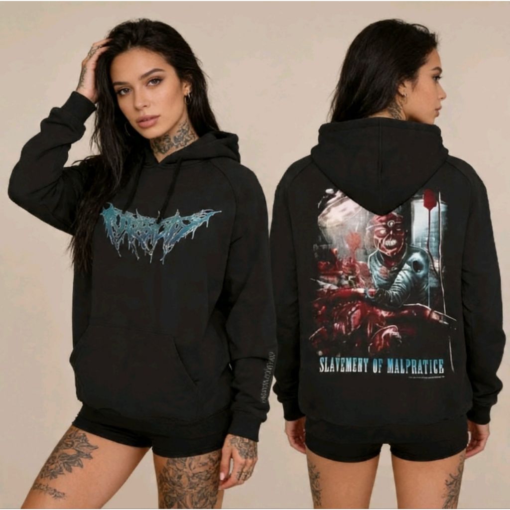 Turbidity - enslavement - hoodie / hoodie distro / sweater band original
