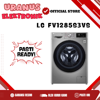 LG FV1285S3VS Mesin Cuci Front Loading 8.5Kg V1285S3VS LGFV1285S3VS FV1285