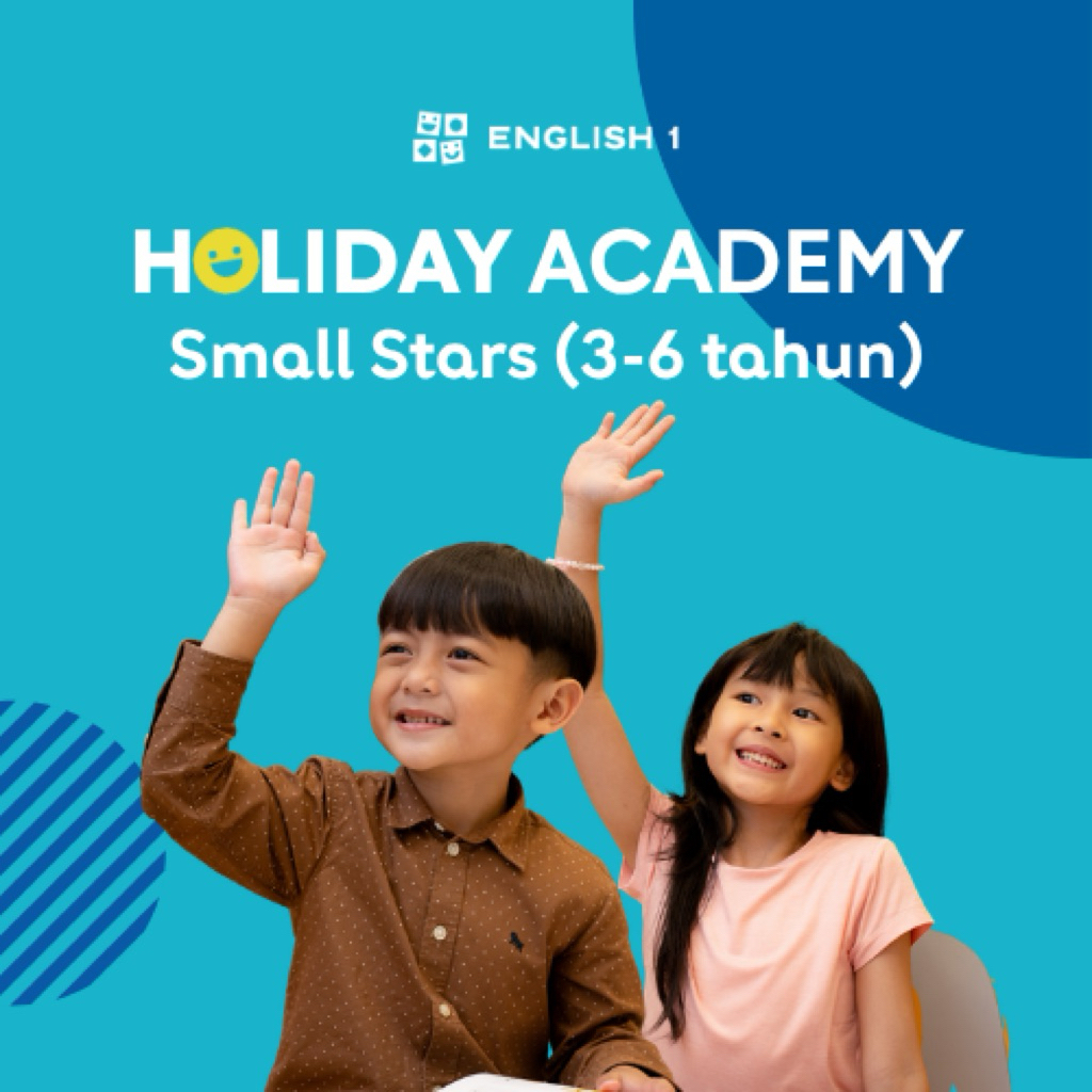 ENGLISH 1 Holiday Academy Small Stars 3-6 tahun