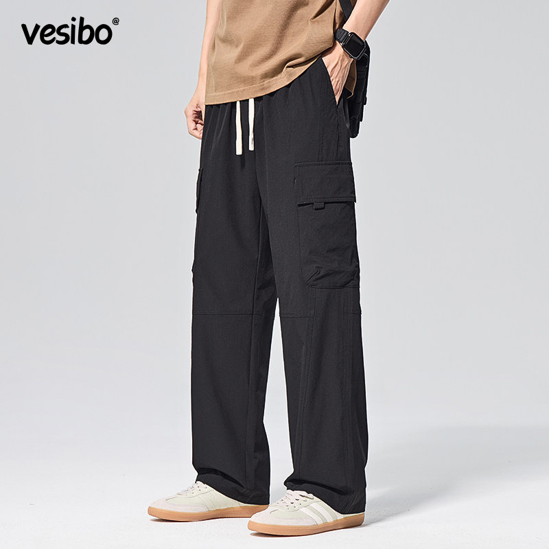 Celana Cargo Pria Fashion Korean Terbaru Celana Outdoor Pria Celana Kargo Oversize Celana Lurus
